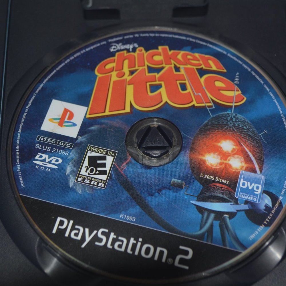 Disney's Chicken Little PlayStation 2 PS2 Video Game DISC ONLY Tested Works